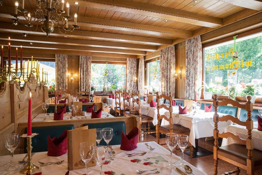Sporthotel Zugspitze Lermoos Restaurang bild